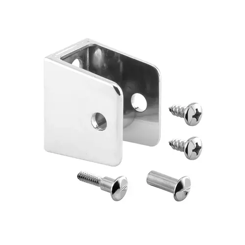 U-Bracket For 7/8" Panels - Zinc Alloy Construction - Chrome Plated (Single Pack) U-Bracket For 7/8" Panels - Zinc Alloy Construction - Chrome Plated (Single Pack)