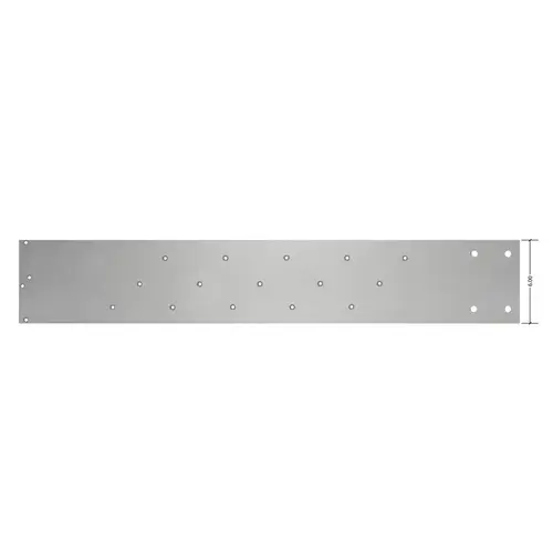 6" x 36" Right Hand Prepped Outrigger 1/4" Thick Aluminum for Z-Blade - Satin Anodized 6" x 36" Right Hand Prepped Outrigger 1/4" Thick Aluminum for Z-Blade - Satin Anodized