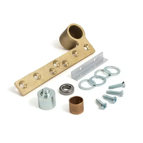 Free-Swinging Arm and Bottom Pivot for 3/4" Left Hand Offset Floor Closer