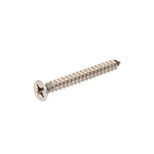 12 x 2" Flat Phillips Screw Type A Stainless Steel - pack of 100 12 x 2" Flat Phillips Screw Type A Stainless Steel - pack of 100