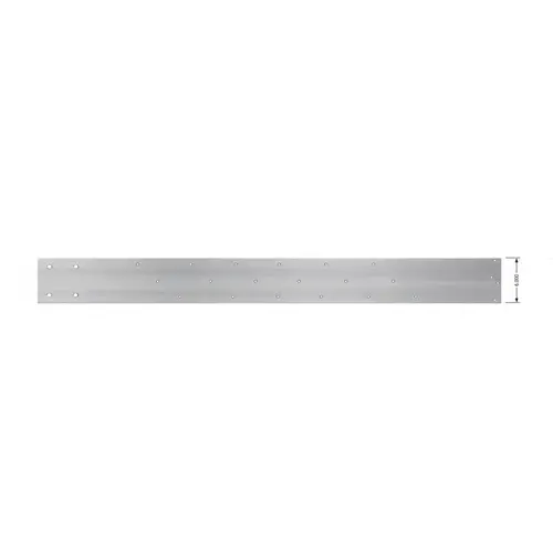 6" x 42" Left Hand Prepped Outrigger 1/4" Thick Aluminum for Z-Blade - Mill finish