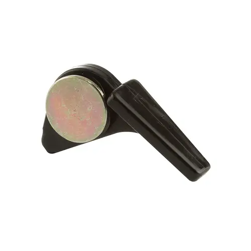 Window Latch - Fits Rolleze Series 710 Horizontal Sliding Windows - 1/2" Stem Diameter - Black Plastic - (Single Pack)