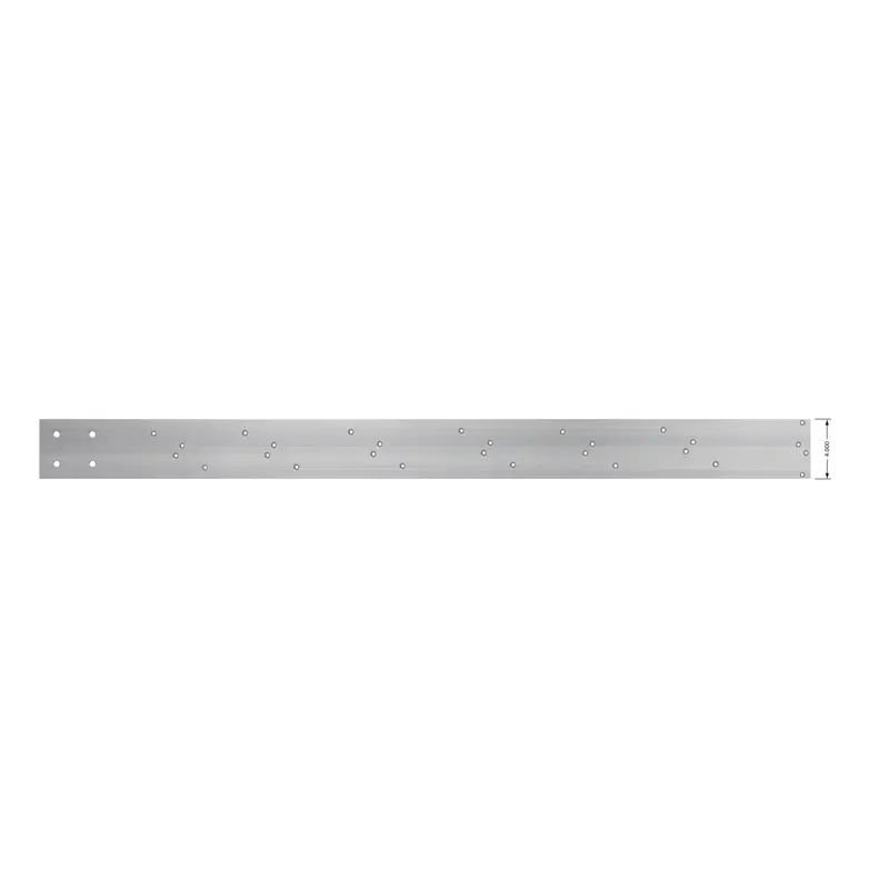 FHC 4 x 48 Left Hand Prepped Outrigger 1/4 Thick for Airfoil Blade - Mill Finish A04X48ALM FHC 4 x 48 Left Hand Prepped Outrigger 1/4 Thick for Airfoil Blade - Mill Finish A04X48ALM