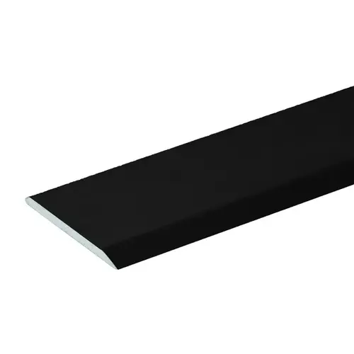 5/8" Flat Mirror Edge Molding - Matte Black 84" Length 5/8" Flat Mirror Edge Molding - Matte Black 84" Length