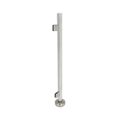 'FP' Series 1.9" Round 42" Tall End Post - Polished Stainless 'FP' Series 1.9" Round 42" Tall End Post - Polished Stainless