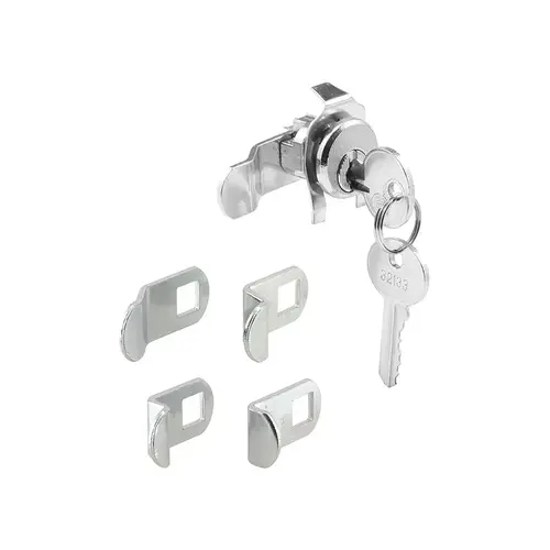 Mailbox Lock - Replacement - Nickel Finish - Ilco 1003M Keyway - Opens Counter-Clockwise With 90 degree Rotation (1 Set) Mailbox Lock - Replacement - Nickel Finish - Ilco 1003M Keyway - Opens Counter-Clockwise With 90 degree Rotation (1 Set)