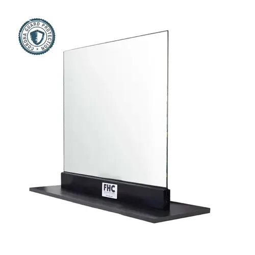Corona Guard Screen/Partition Kit - 20" Wide x 26-5/8" Tall - 1/4" Glass Corona Guard Screen/Partition Kit - 20" Wide x 26-5/8" Tall - 1/4" Glass