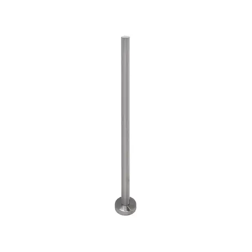 'FP' Series Posts 1.9" Round Profile 42" Tall Blank Post - Brushed Stainless 'FP' Series Posts 1.9" Round Profile 42" Tall Blank Post - Brushed Stainless