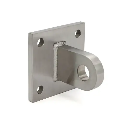 FHC FASB28SBS Square Shaped Mounting Plate for 28mm Tension Rod ...
