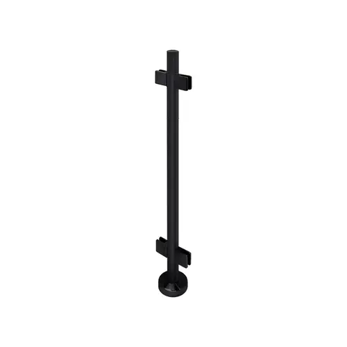 'FP' Series Posts 1.9" Round Profile 42" Tall Center Post - Matte Black 'FP' Series Posts 1.9" Round Profile 42" Tall Center Post - Matte Black