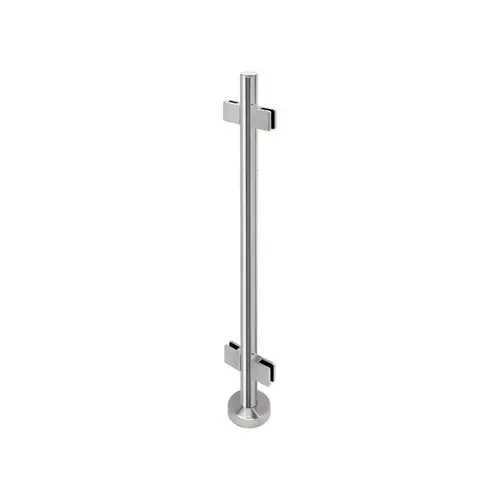 'FP' Series Posts 1.9" Round Profile 42" Tall Center Post -Polished Stainless 'FP' Series Posts 1.9" Round Profile 42" Tall Center Post -Polished Stainless