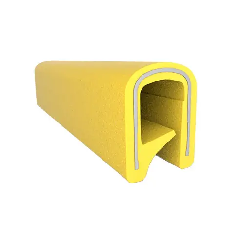 Hi-Vis Yellow Push-On Edge Trim Hi-Vis Yellow Push-On Edge Trim