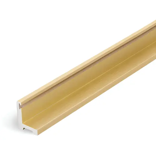 Frameless Shower Slider Threshold 95" - Satin Brass