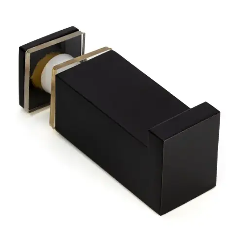 Square Thru-Glass Towel/Robe Hook - Oil Rubbed Bronze Square Thru-Glass Towel/Robe Hook - Oil Rubbed Bronze