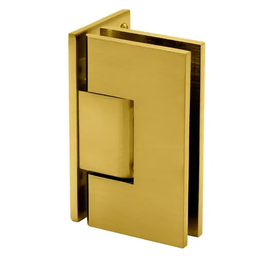 Glendale Adjustable Square Wall Mount Hinge Full Offset Back Plate - Satin Brass Glendale Adjustable Square Wall Mount Hinge Full Offset Back Plate - Satin Brass
