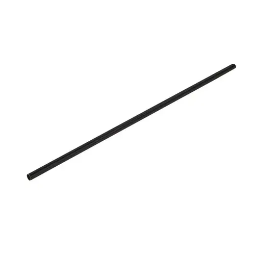 3/4" Diameter Support Bar Tubing 80" Long - Matte Black - Bar Only