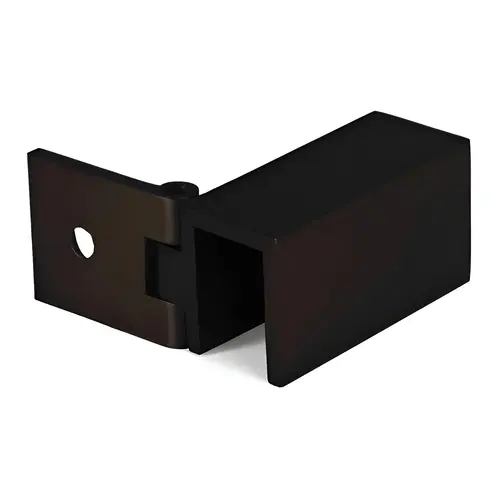 FHC SFCAW1L0RB Left Hand Adjustable Wall Mount Slip Fit Glass Clamp, Brass Material, 5/16" To 1/2" Glazing Thickness, Oil Rubbed Bronze Finish Left Hand Adjustable Wall Mount Slip Fit Glass Clamp, Brass Material, 5/16" To 1/2" Glazing Thickness, Oil Rubbed Bronze Finish