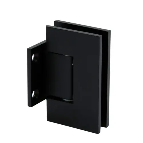 Glendale Series Wall Mount Hinge - Short Back Plate - Matte Black Glendale Series Wall Mount Hinge - Short Back Plate - Matte Black
