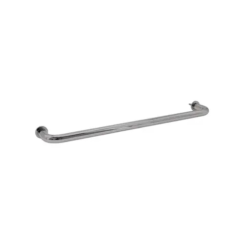 Wall Mount Towel Bar, Brass Material, Tubular Construction, 18" Center To Center Distance, Brushed Nickel Finish Wall Mount Towel Bar, Brass Material, Tubular Construction, 18" Center To Center Distance, Brushed Nickel Finish
