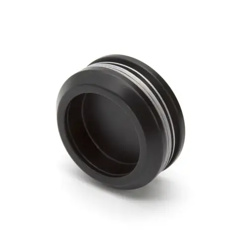 Thru-Glass Finger Pull - 3/8" & 1/2" Glass - Matte Black Thru-Glass Finger Pull - 3/8" & 1/2" Glass - Matte Black