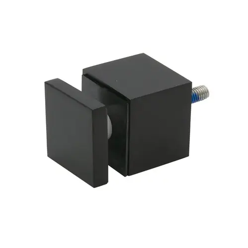 Glass Rail Standoff Base and Cap 2" Square x 1-3/4" Long - Matte Black Glass Rail Standoff Base and Cap 2" Square x 1-3/4" Long - Matte Black