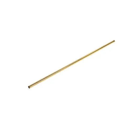 3/4" Diameter Support Bar Tubing 80" Long - Satin Brass