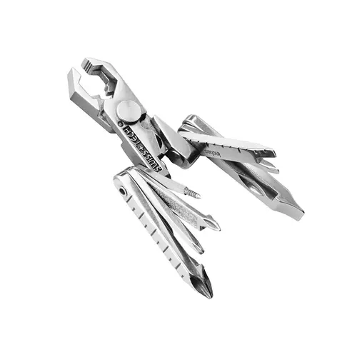 Micro Pocket Multi-Tools (19-In-1) - Solid Stainless Steel Construction Micro Pocket Multi-Tools (19-In-1) - Solid Stainless Steel Construction