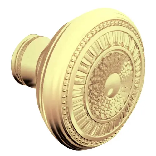 Single K003 Knob Less Rose Bright Brass Finish Single K003 Knob Less Rose Bright Brass Finish