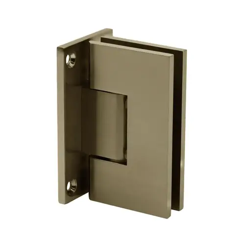 Glendale Series Wall Mount Hinge - Full Back Plate - Brushed Bronze Glendale Series Wall Mount Hinge - Full Back Plate - Brushed Bronze