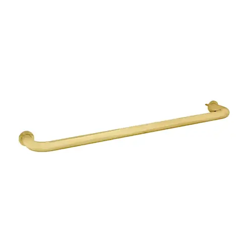 Wall Mount Towel Bar, Brass Material, Tubular Construction, 12" Center To Center Distance, Satin Brass Finish Wall Mount Towel Bar, Brass Material, Tubular Construction, 12" Center To Center Distance, Satin Brass Finish