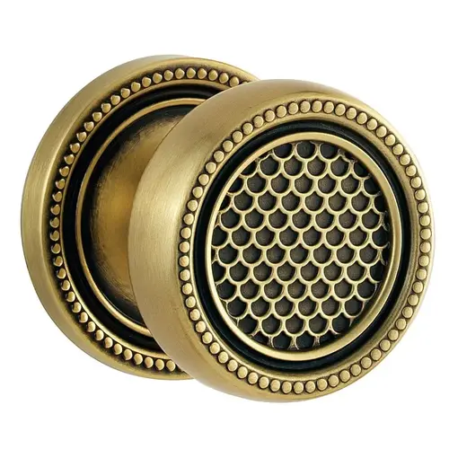 Single K004 Knob Less Rose Antique Brass Finish Single K004 Knob Less Rose Antique Brass Finish
