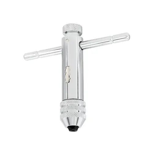 T-Handle Tap Wrench 1/16 - 1/4 with Ratcheting Action T-Handle Tap Wrench 1/16 - 1/4 with Ratcheting Action