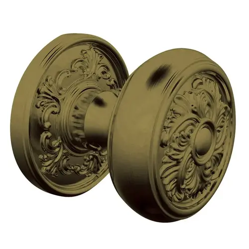 Single K005 Knob Less Rose Antique Brass Finish Single K005 Knob Less Rose Antique Brass Finish