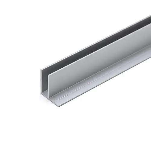 Fixed Glass Frame- Clear Anodized 60" Length Fixed Glass Frame- Clear Anodized 60" Length