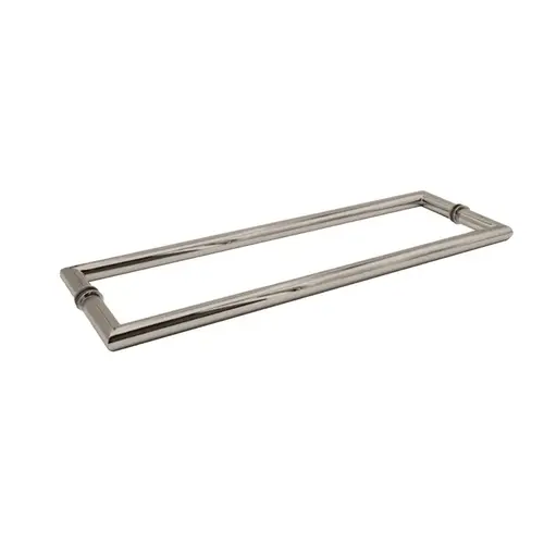 18" x 18" Back-to-Back Mitered Towel Bar - Brushed Nickel 18" x 18" Back-to-Back Mitered Towel Bar - Brushed Nickel