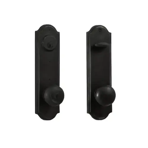 Left Hand Wexford Tramore Single Cylinder Deadbolt Keylock with Adjustable Latch and Round Corner Strikes Black Finish Left Hand Wexford Tramore Single Cylinder Deadbolt Keylock with Adjustable Latch and Round Corner Strikes Black Finish