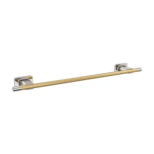Esquire Polished Nickel/Champagne Bronze Towel Bar Esquire Polished Nickel/Champagne Bronze Towel Bar