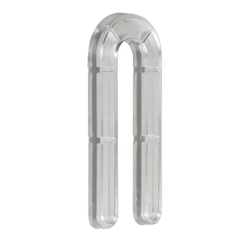 Clear 1/4" x 3-1/2" Plastic Horseshoe Shims - pack of 100