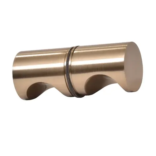 Dark Brushed Bronze Back-to-Back E-Z Grip Style Knobs Dark Brushed Bronze Back-to-Back E-Z Grip Style Knobs