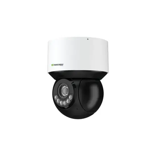 Transcendent 4MP Mini 4X IP Auto-Tracking PTZ w/Face Detection & Active Deterrence