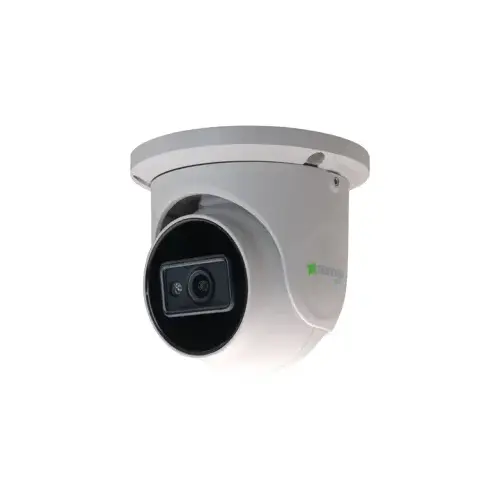 8MP (4K) 30fps H.265 Fixed 2.8mm Turret w Advanced Analytics