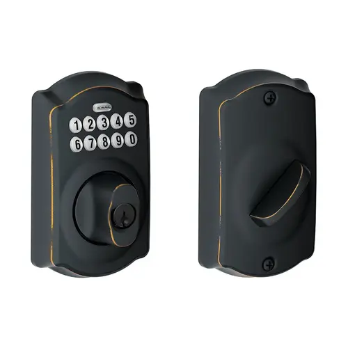 BE365F Camelot Electronic Keypad Deadbolt BE365F Camelot Electronic Keypad Deadbolt