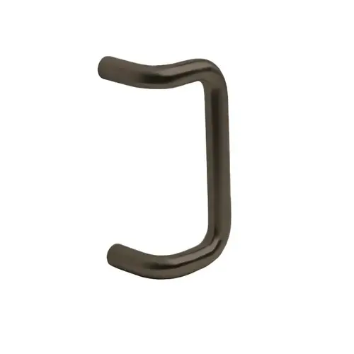 10" 90 Degree Offset Door Pull; 1" Round and 2-1/4" Clearance Dark Bronze Finish 10" 90 Degree Offset Door Pull; 1" Round and 2-1/4" Clearance Dark Bronze Finish