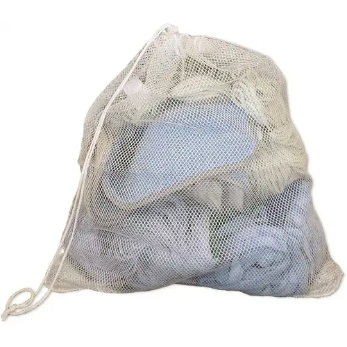 18x24 White Poly Mesh Idtag Laundry Bag 18x24 White Poly Mesh Idtag Laundry Bag
