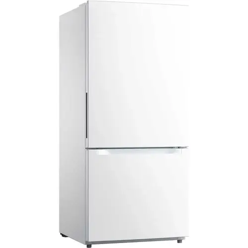 18.7 Cu.ft. Bottom Freezer Top Refrigerator White With Ice Maker 18.7 Cu.ft. Bottom Freezer Top Refrigerator White With Ice Maker