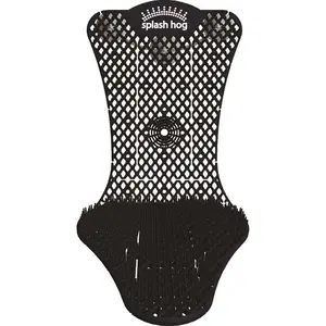 WIZKID PRODUCTS SH-BLK/F Ultimate Splash Hog Vertical Urinal Screen Black Forest