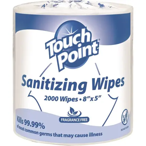 Touchpoint Sanitizing Wipes Ff Large Roll Touchpoint Sanitizing Wipes Ff Large Roll