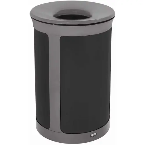 Deco Indoor Trash Can 23 Gal Round Pearl Gray/umbra Gray Deco Indoor Trash Can 23 Gal Round Pearl Gray/umbra Gray