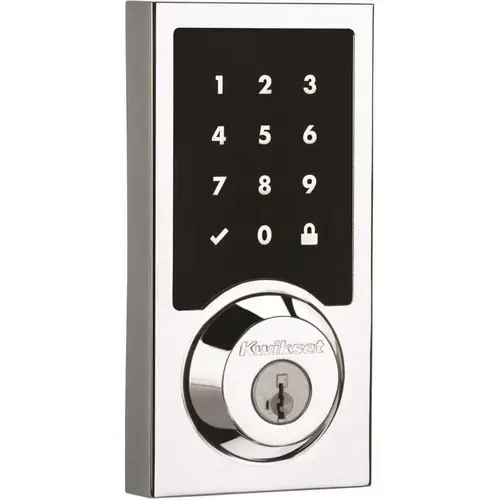 Smartcode 916 Electronic Deadbolt With Zigbee, Polished Chrome Smartcode 916 Electronic Deadbolt With Zigbee, Polished Chrome