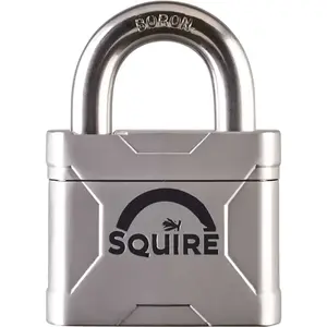 Squire Locks SQ-MERC50 Die Cast Steel Padlock, 50mm, Keyed
